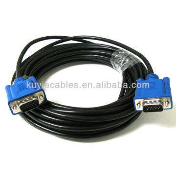 25FT 25 FT 15 PIN SVGA SUPER BLUE M Mâle 2 Câble mâle VGA pour PC TV